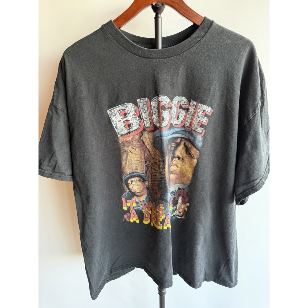 Notorious Big Vintage Y2K Hip Hop T-shirt Large Unisex Rap Tee